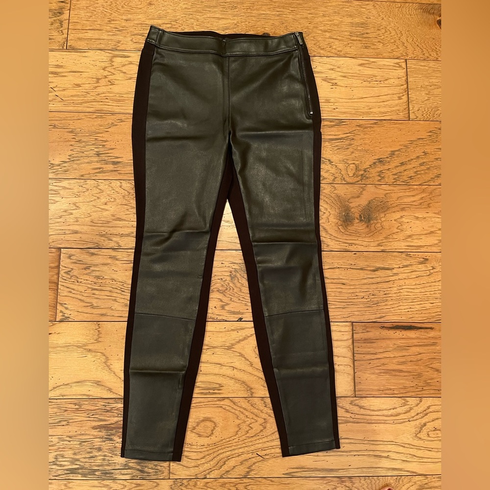 White House Black Market Faux Leather Leggings